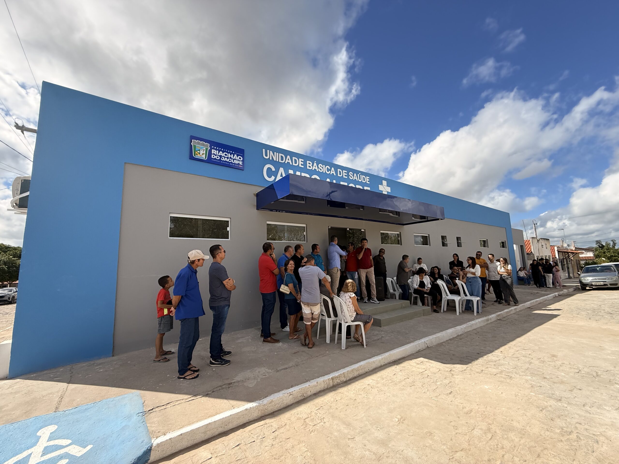 Prefeitura de Riachão do Jacuípe reinaugura moderna Unidade de Saúde de Campo Alegre