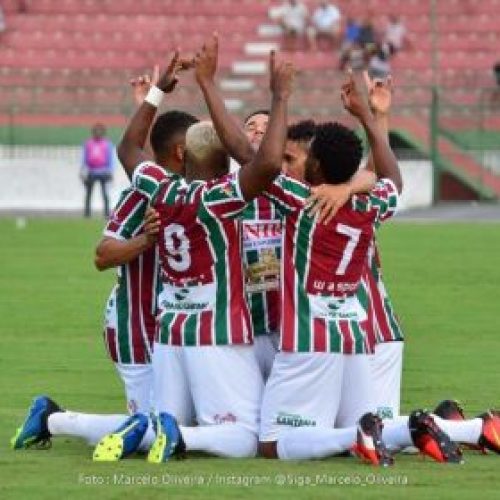 Série D: Fluminense de Feira bate o Sergipe e se classifica para a próxima fase