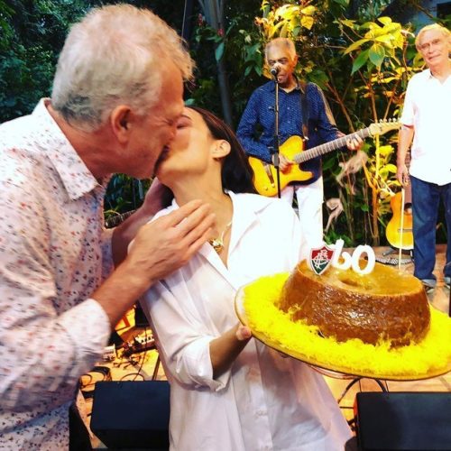 Pedro Bial comemora 60 anos com show de Gilberto Gil!