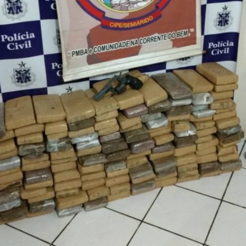 Homem que transportava 120 quilos de maconha em carro é morto após reagir a abordagem policial