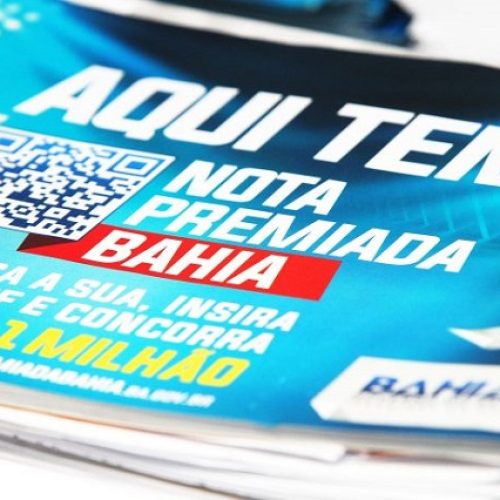 Nota Premiada Bahia distribui R$ 1 milhão em prêmios no próximo dia 17