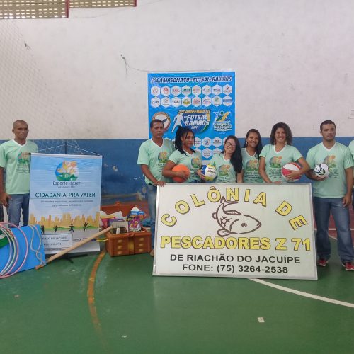 Programa Esporte e Lazer nas Cidades é lançado em Riachão do Jacuípe