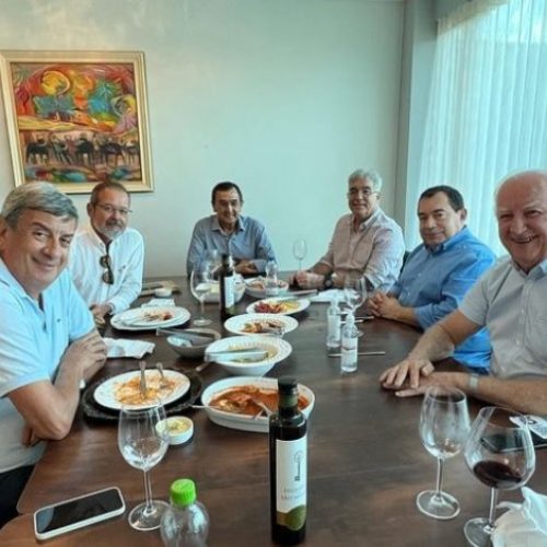 Zé Neto e Colbert almoçam juntos: ‘Deixamos a disputa política de lado e olhamos para interesses da comunidade’