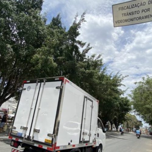 Câmeras já estão monitorando o trânsito de Feira