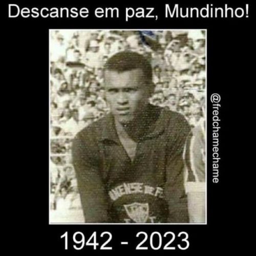 Morre Mundinho, ex-goleiro do Fluminense-FS, ex-treinador do Jacuipense e pai de Junior Baiano