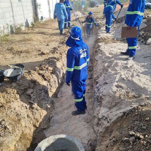 Embasa inicia obra de implantação do sistema de esgotamento sanitário em Riachão do Jacuípe