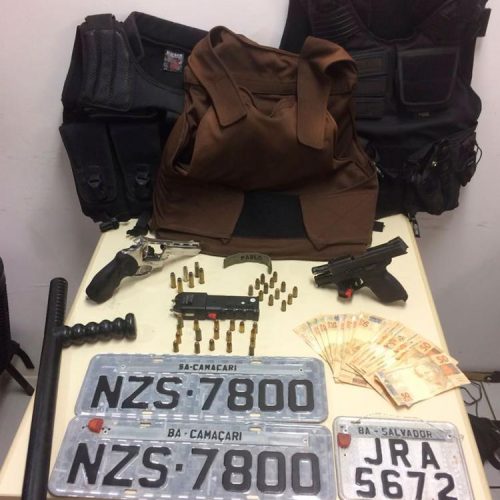 PM é preso por suspeita de sequestro e extorsão em Camaçari