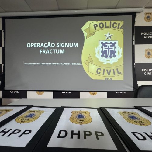 Polícia Civil deflagra Operação Signum Fractum e alcança envolvidos em triplo homicídio em Salvador