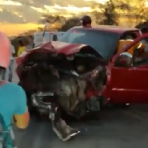 Bebê morre e 3 ficam feridos em acidente entre Conceição do Coité e Riachão do Jacuípe