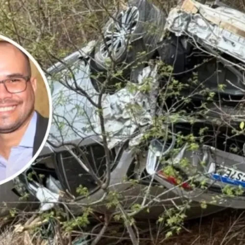 Acidente com carro que levava prefeito de cidade da Chapada Diamantina deixa motorista ferido