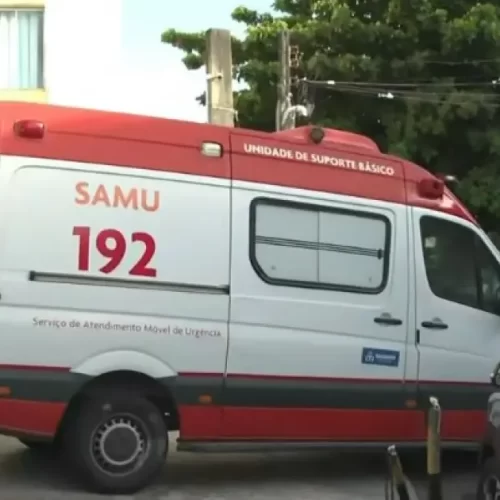Homem rouba ambulância do Samu e comete assaltos em Salvador