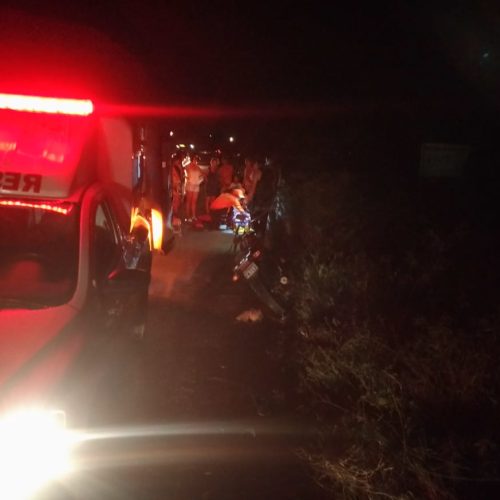 Acidente envolvendo motociclista é registrado na BR 324