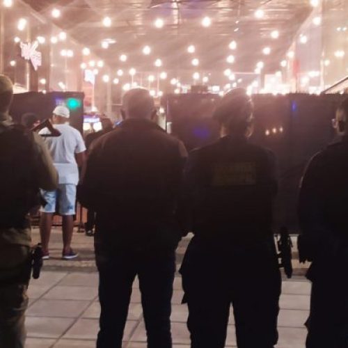 Fiscais da Prefeitura e órgãos de segurança encerram duas festas em Feira nesta sexta-feira