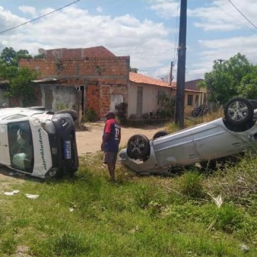 Colisão envolvendo ambulância deixa feridos, incluindo uma criança, na BA-409, em Serrinha