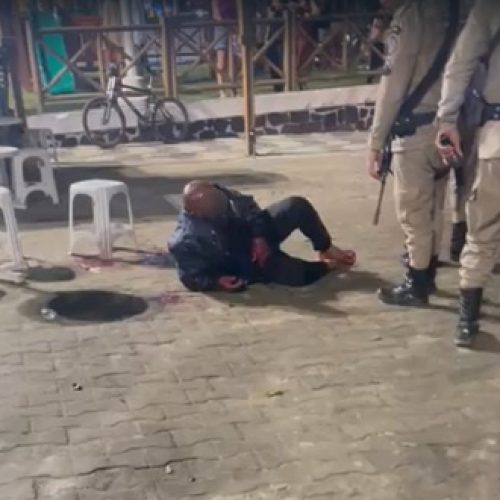 Serrinha: Homem é baleado, sobrevive e dirige até a Praça Luiz Nogueira para pedir socorro