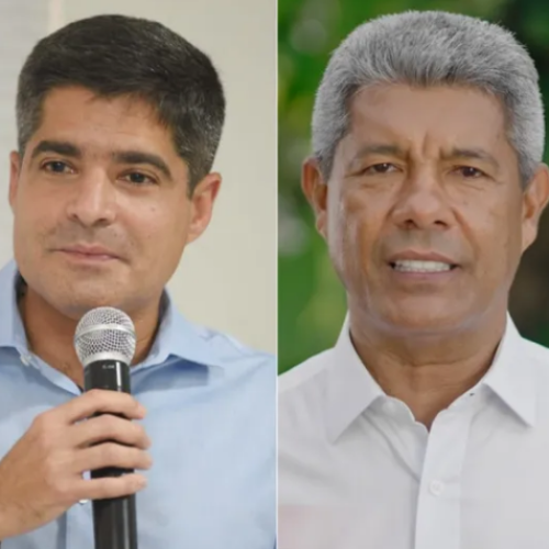 Quaest: ACM Neto e Jerônimo Rodrigues têm empate técnico na disputa para o governo da Bahia no 1º turno