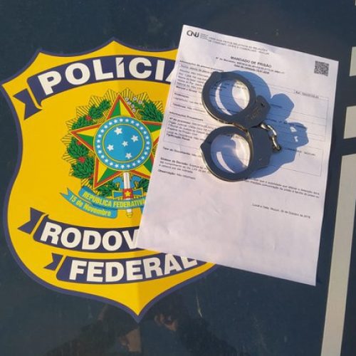 PRF prende homem procurado pela justiça em Capim Grosso