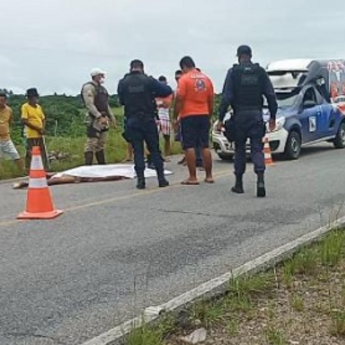Motociclista morre após batida com carro na BA-120, Conceição do Coité
