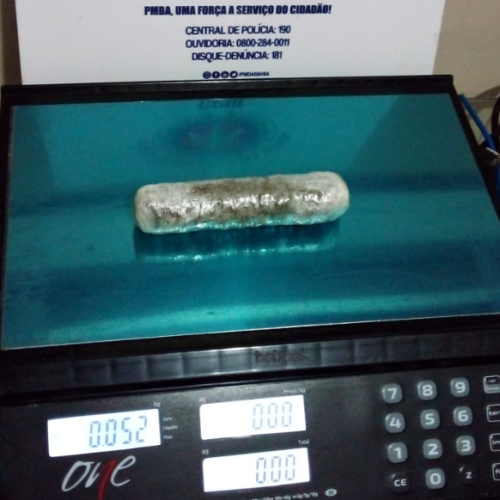 CETO aborda veículo com ocupante que pretendia entrar no presídio de Serrinha com droga no órgão genital