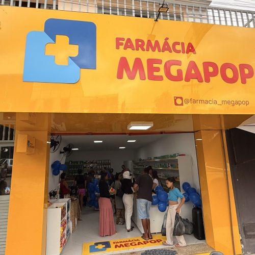 Mega Pop é inaugurada em Riachão do Jacuípe com promoções, brindes e grande participação do público