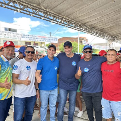 Deputado Júnior Nascimento participa da Festa do Trabalhador em Riachão do Jacuípe
