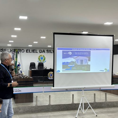 Câmara sedia Audiência Pública sobre obra de Esgotamento em Riachão