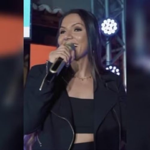 Cantora de forró Marcinha Sousa e marido morrem afogados em carro ao tentar cruzar ponte no Ceará