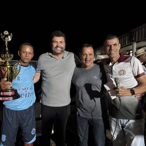 Deputado Marcinho Oliveira prestigia final do Campeonato no Bom Jardim, em Riachão do Jacuípe