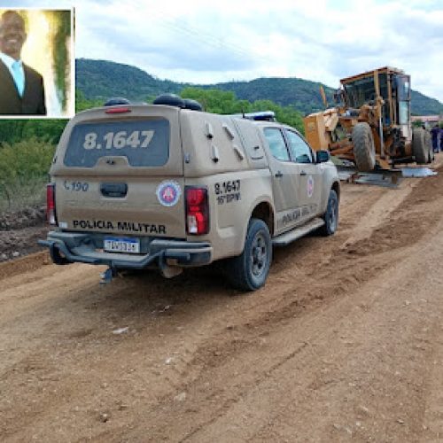 Homem morre após ser atingido por máquina durante obras na BA-233, em Ichu