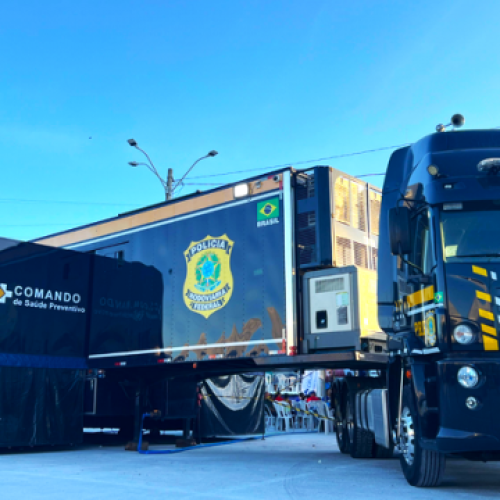 Carreta da PRF oferece serviços gratuitos em Serrinha, Santo Estevão e mais dois municípios