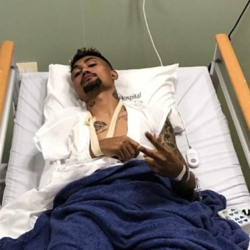 Kieza passa por cirurgia após se lesionar no Ba-Vi