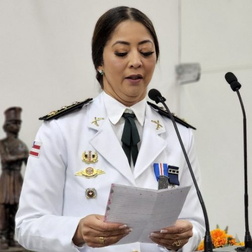 Major Lílian deixa a 64ª CIPM e assume companhia em Irará