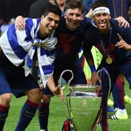 Messi, Suárez e Neymar fizeram trio de ataque histórico