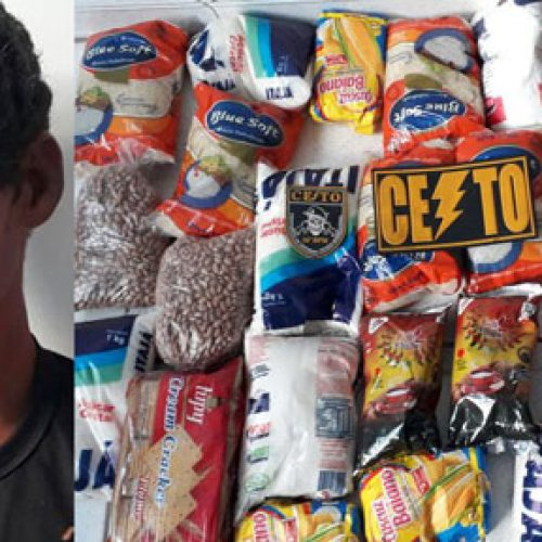 Homem é preso por furto de alimentos, dias após ter roubado motocicleta em Serrinha