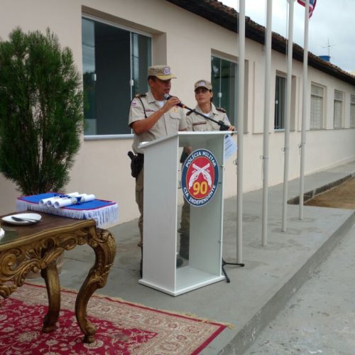 Companhia Independente da Polícia Militar completa dois anos em Riachão do Jacuípe