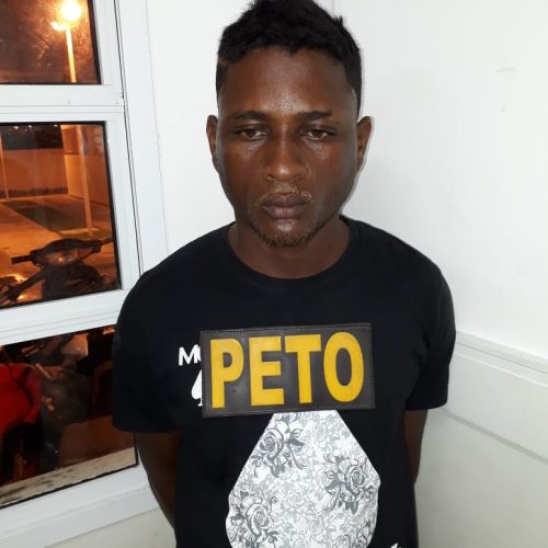 PM prende acusado de tráfico em Riachão do Jacuípe