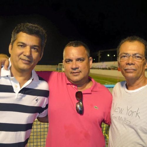Carlinhos Matos, Marquinhos Silva e Catarino da Loja 