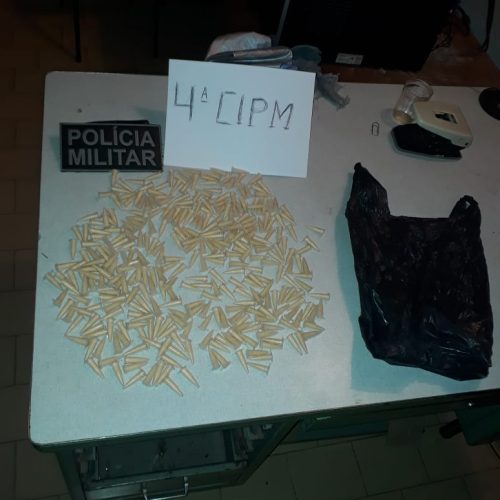 Mais de 300 pinos de cocaína são apreendidos no interior da Bahia