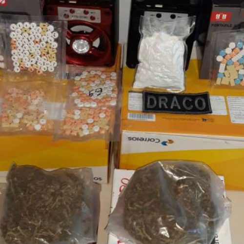 Correios: Draco apreende drogas sintéticas e maconha dentro de encomendas