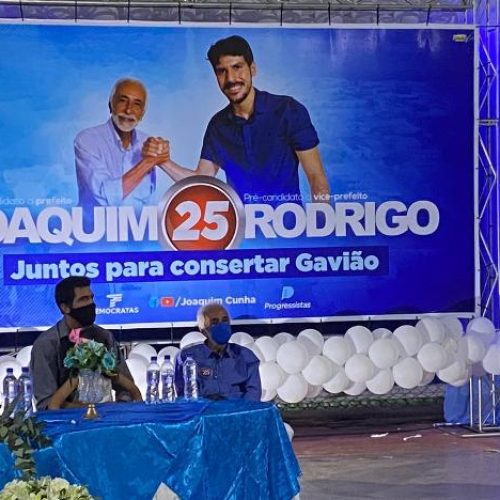 Gavião: Democratas oficializa candidatura de Joaquim Cunha