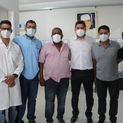 Deputado Diego Coronel visita Hospitais de Riachão e anuncia investimentos na saúde