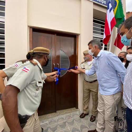 Com apoio da Prefeitura, PM inaugura destacamento do distrito de Barreiros