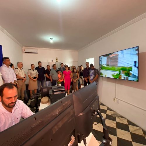 Sistema de Videomonitoramento é inaugurado em Riachão do Jacuípe