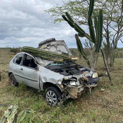 Homem que andava a cavalo é atropelado por carro na BA-120