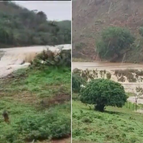 Rompimento de barragem rural e ruas danificadas: sobe para 64 o nº de cidades afetadas pelas chuvas na BA