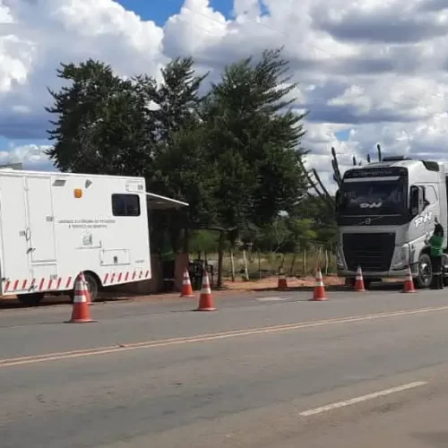 Balanças de pesagem móveis iniciam as operações nesta quinta-feira em 10 municípios