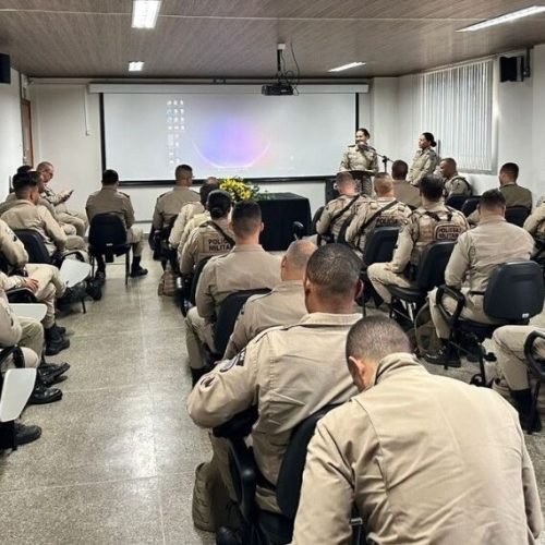 16º BPM realiza aula inaugural de curso de técnicas e táticas policiais em Serrinha