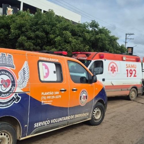 Idosa é atropelada na BR 324 e socorrida pela Brigada Anjos Jacuipenses