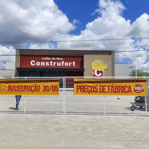 Construfort inaugura mega loja em Riachão do Jacuípe neste sábado, 30 de maio