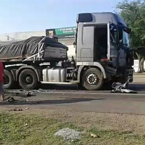 Dois acidentes marcam a manhã de domingo em Riachão do Jacuípe.